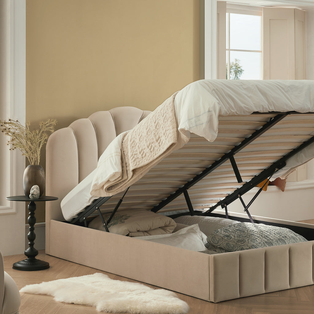 Honette Wide Stole （Natural） Narzuty - Carpsite.pl