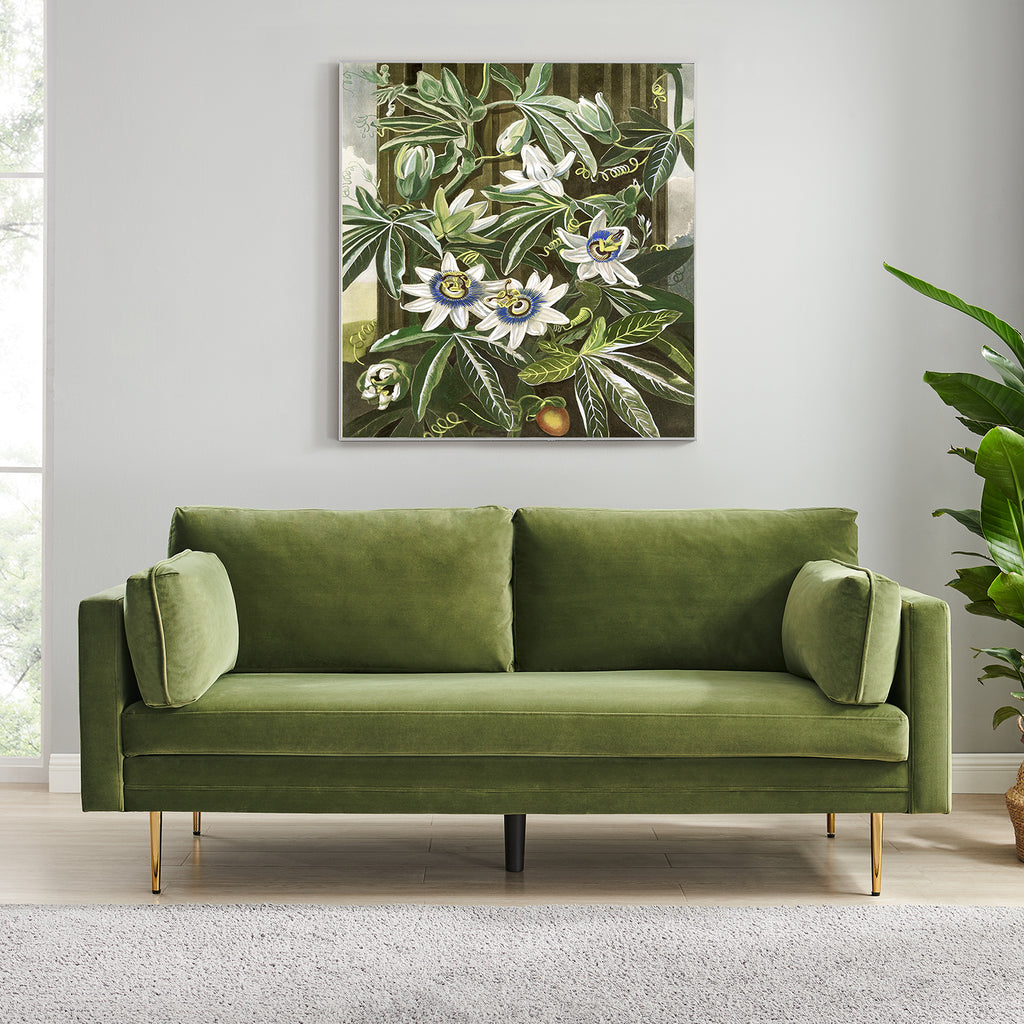 Pelham Velvet Green Velvet Sofa, 2Seater and 3Seater daals