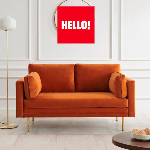 Our Pelham Sofa has been featured in Hello Magazine! - daals