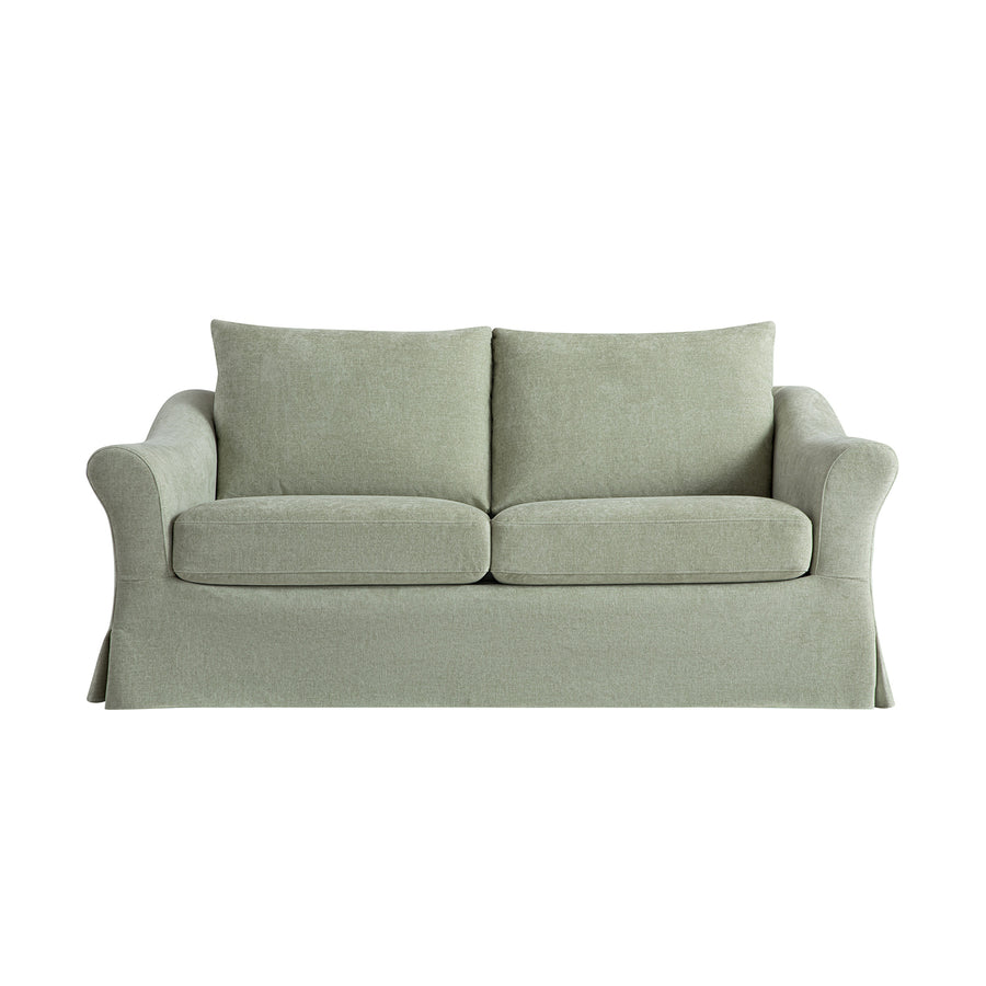 Frognal Modular Loose Cover Large 2-Seater Sofa, Aqua Chenille