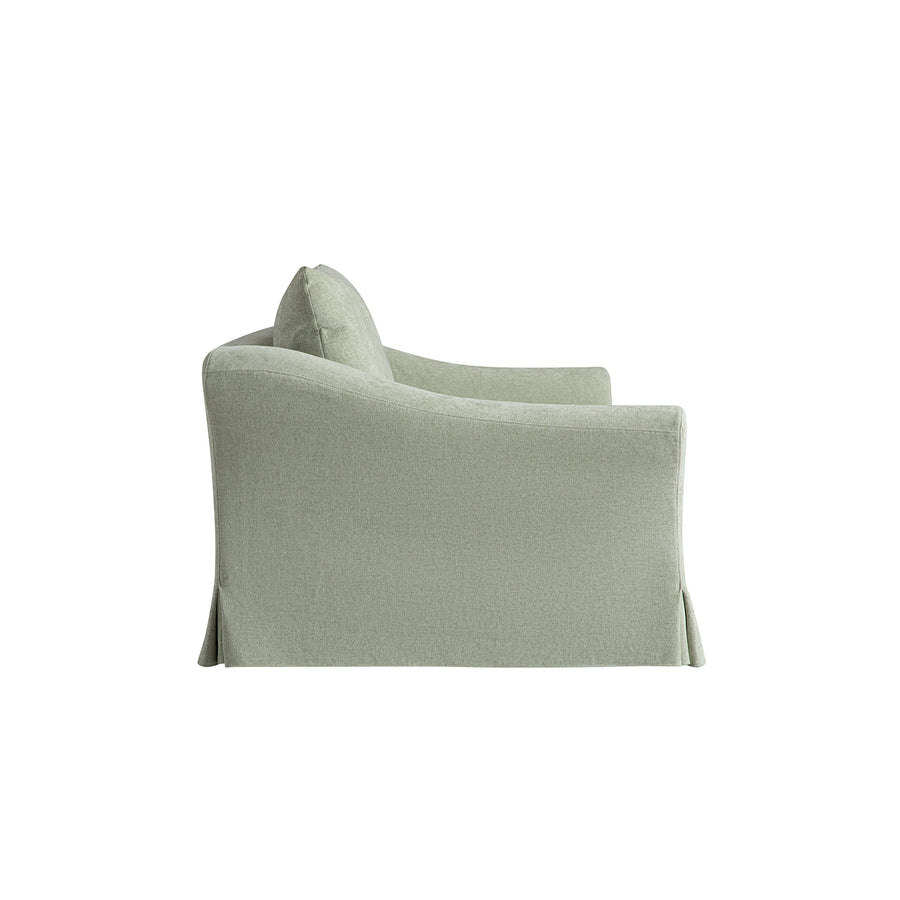 Frognal Modular Loose Cover Large 2-Seater Sofa, Aqua Chenille