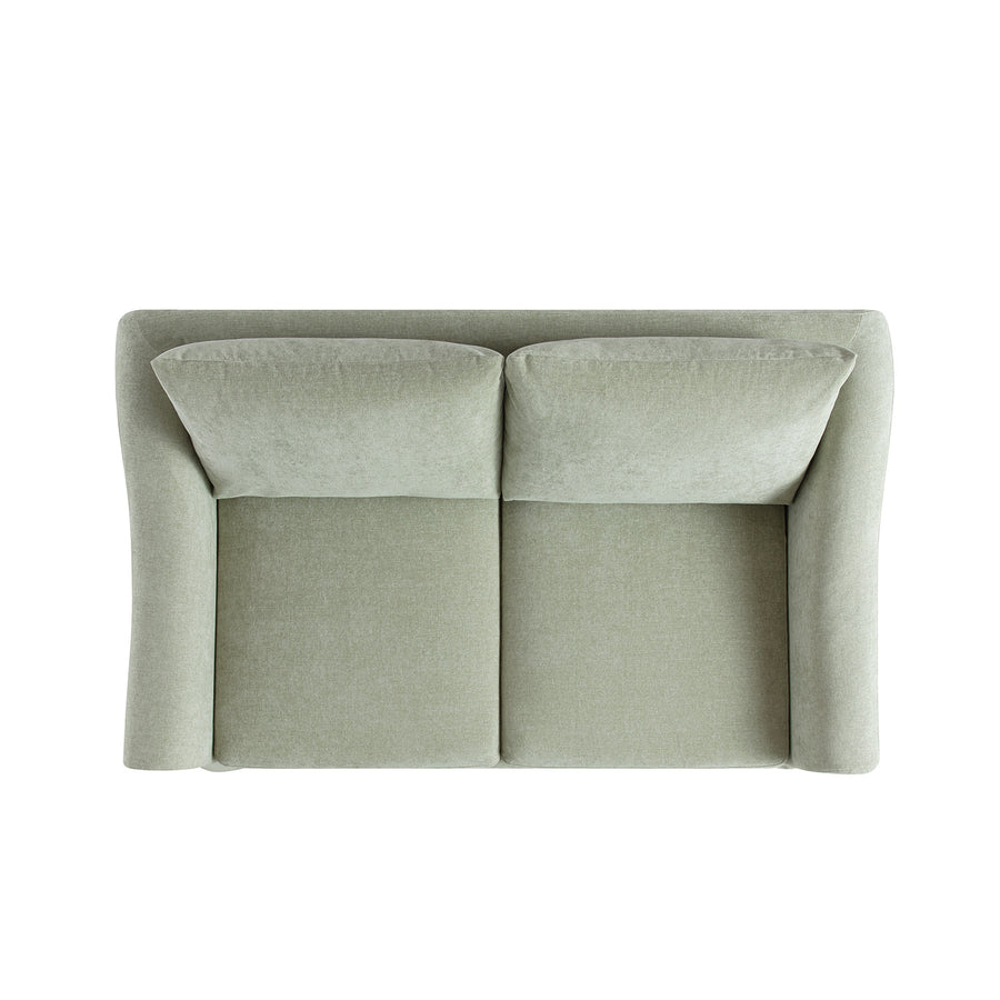 Frognal Modular Loose Cover Large 2-Seater Sofa, Aqua Chenille