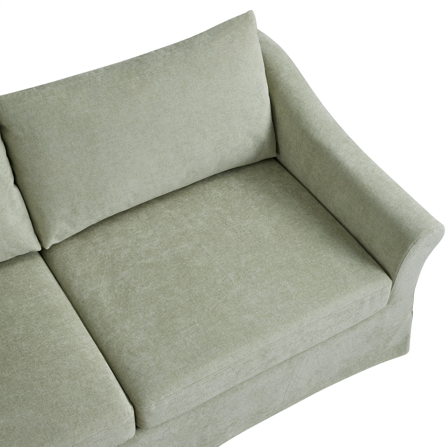 Frognal Modular Loose Cover 3-Seater Sofa, Aqua Chenille