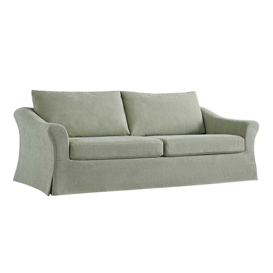 Frognal Modular Loose Cover 3-Seater Sofa, Aqua Chenille