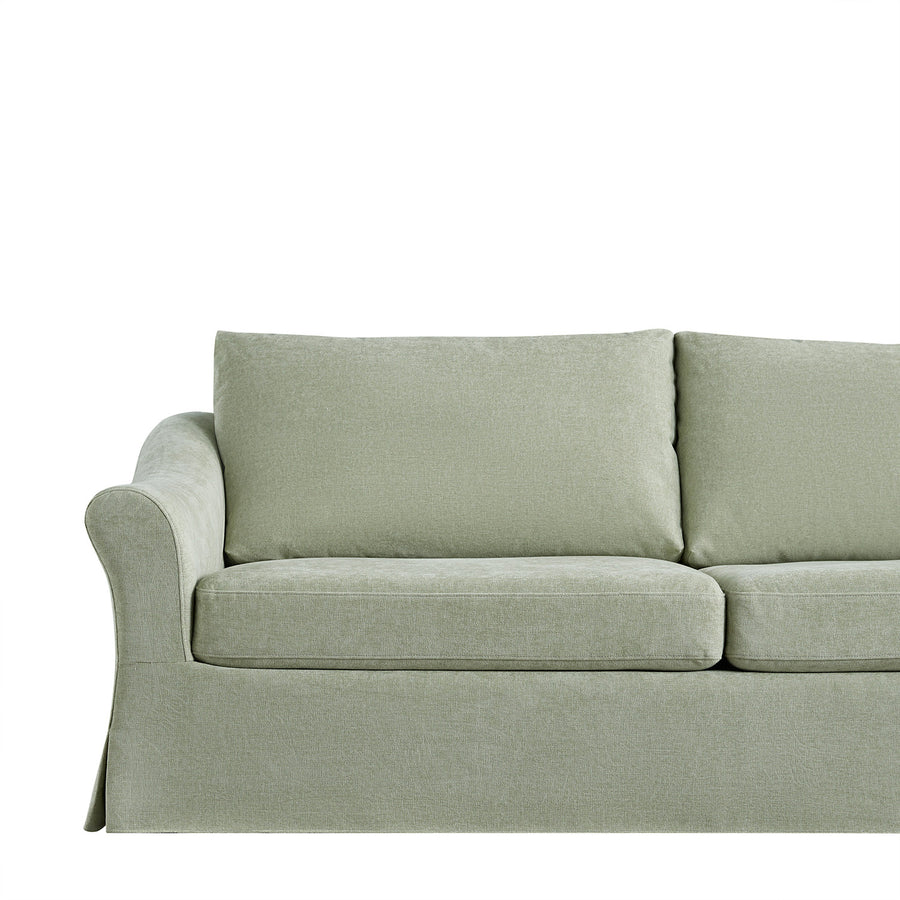 Frognal Modular Loose Cover 3-Seater Sofa, Aqua Chenille