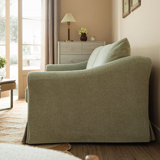 Frognal Modular Loose Cover 4-Seater Sofa, Aqua Chenille