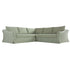 Frognal Modular Loose Cover Large 260cm Corner Sofa, Aqua Chenille