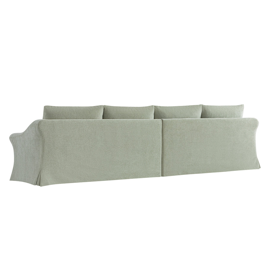 Frognal Modular Loose Cover Large 4-Seater Sofa, Aqua Chenille