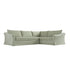 Frognal Modular Loose Cover Large Right Hand Facing L-Shape Corner Sofa, Aqua Chenille - daals