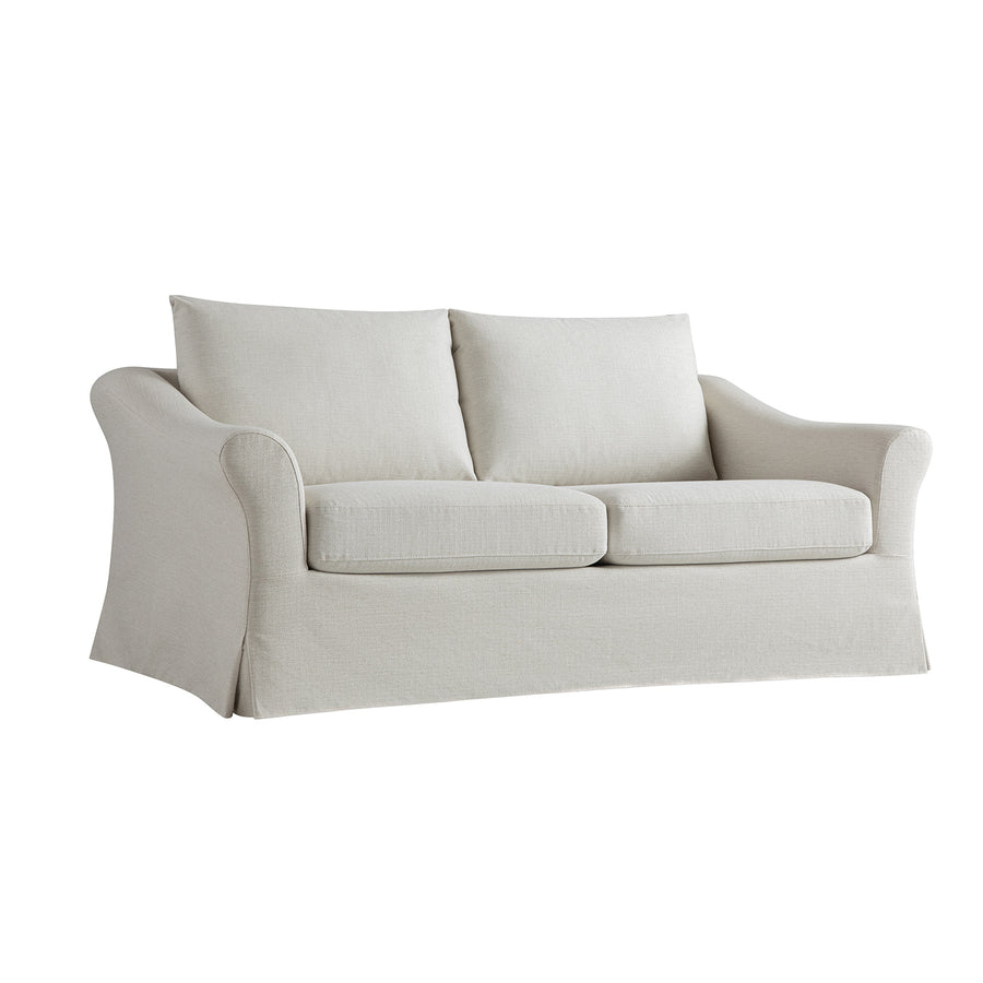 Frognal Modular Loose Cover Large 2-Seater Sofa, Beige Weave