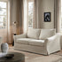 Frognal Modular Loose Cover Large 2-Seater Sofa, Beige Weave