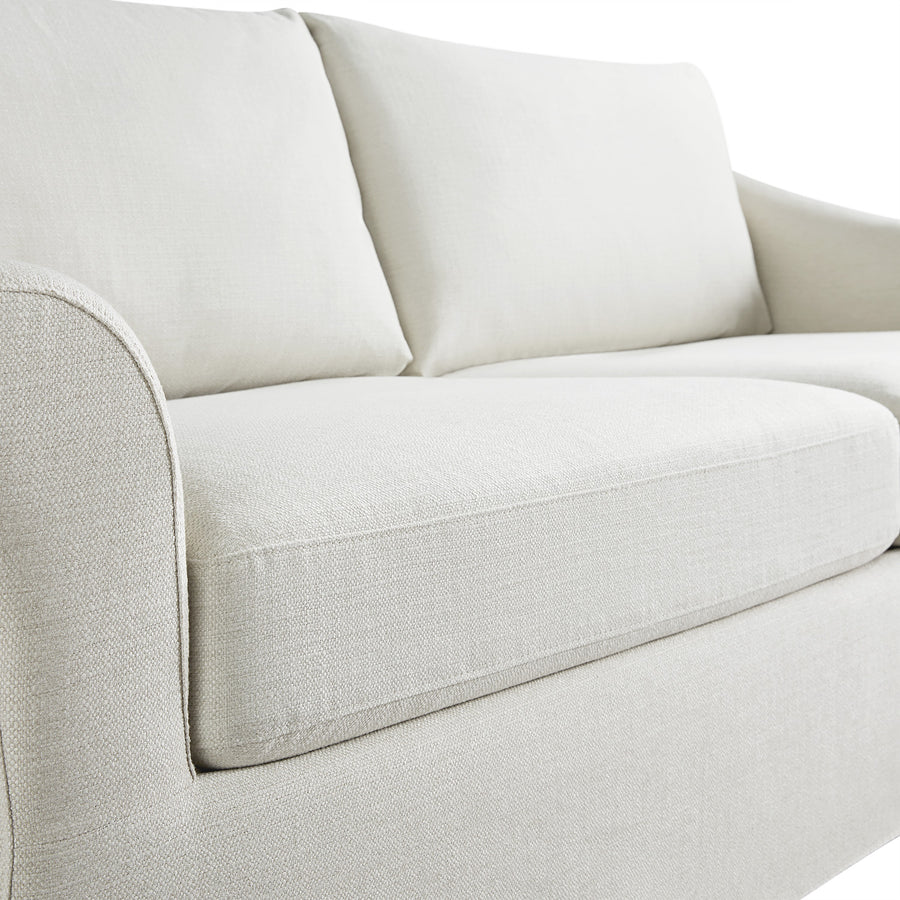 Frognal Modular Loose Cover 3-Seater Sofa, Beige Weave