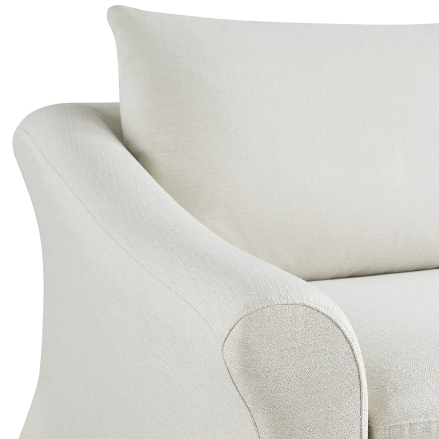 Frognal Modular Loose Cover 3-Seater Sofa, Beige Weave