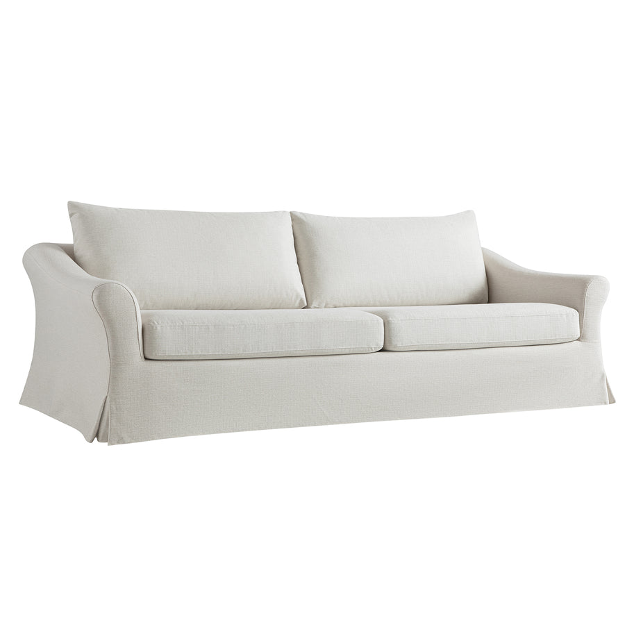 Frognal Modular Loose Cover 4-Seater Sofa, Beige Weave