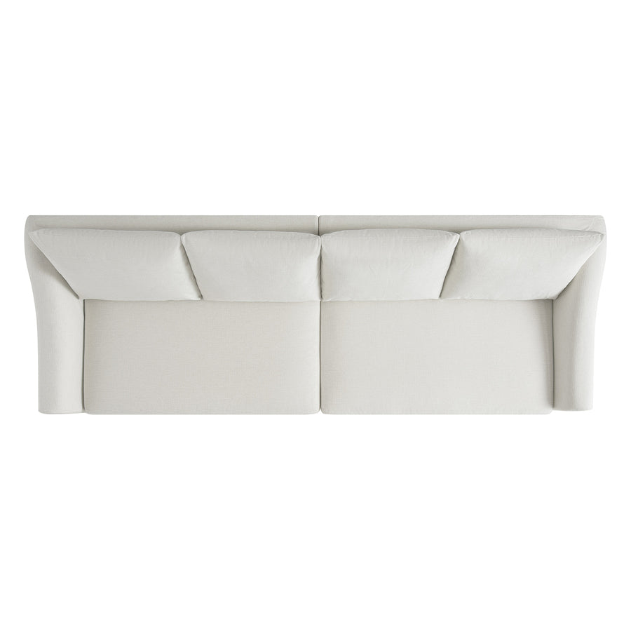 Frognal Modular Loose Cover Large 4-Seater Sofa, Beige Weave