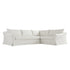 Frognal Modular Loose Cover Large Right Hand Facing L-Shape Corner Sofa, Beige Weave - daals