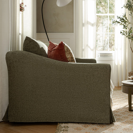 Frognal Modular Loose Cover 3-Seater Sofa, Cypress Chenille