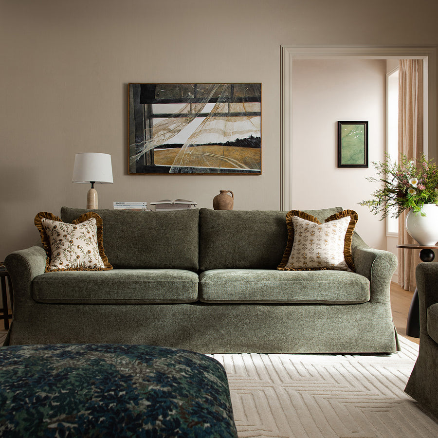 Frognal Modular Loose Cover 4-Seater Sofa, Cypress Chenille