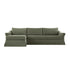 Frognal Modular Loose Cover Grande Left Hand Facing Chaise Sofa, Cypress Chenille