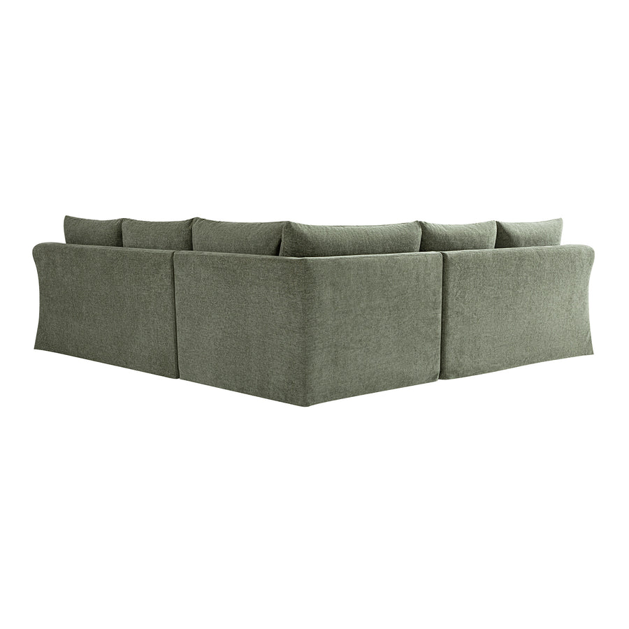 Frognal Modular Loose Cover Large 260cm Corner Sofa, Cypress Chenille - daals