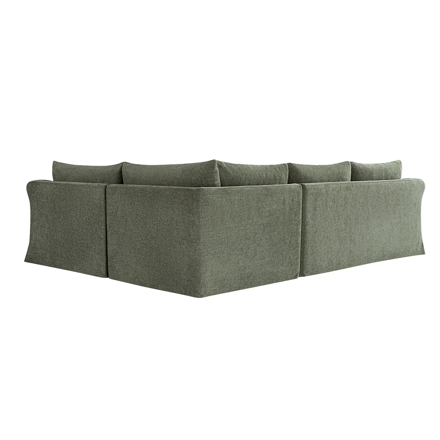 Frognal Modular Loose Cover Large Right Hand Facing L-Shape Corner Sofa, Cypress Chenille