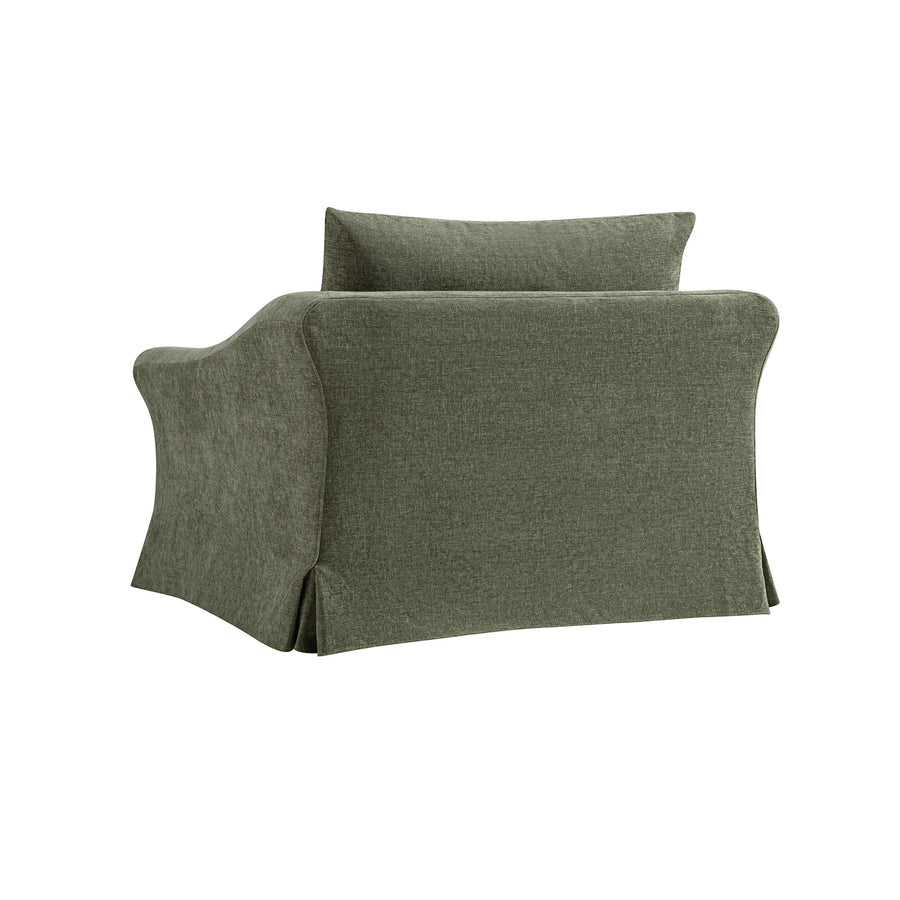 Frognal Modular Loose Cover Loveseat, Cypress Chenille