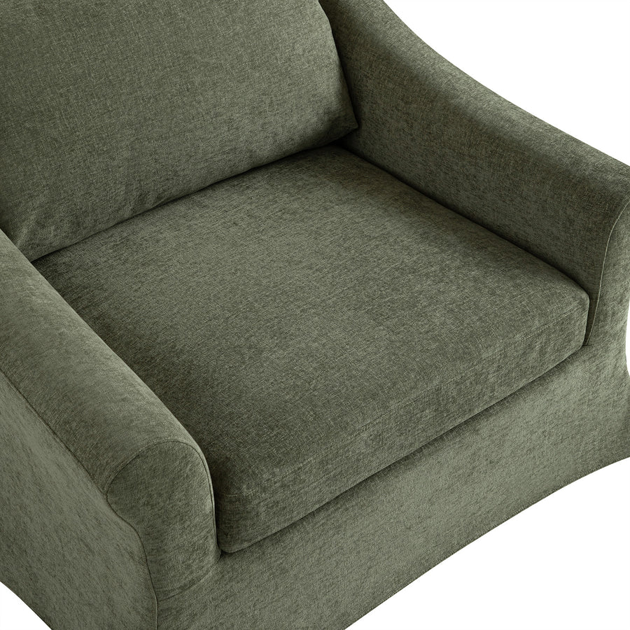 Frognal Modular Loose Cover Loveseat, Cypress Chenille