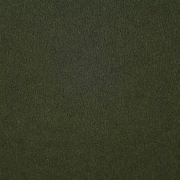 Byron Moss Green Velvet Fabric Pouffe