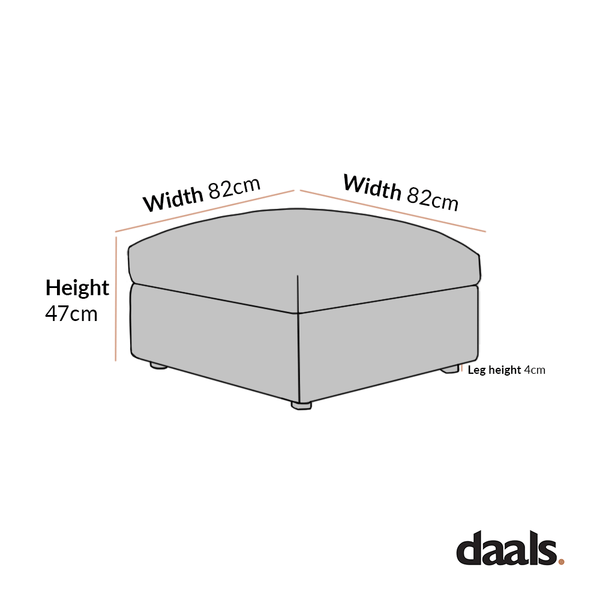 Byron Moss Green Velvet Fabric Pouffe