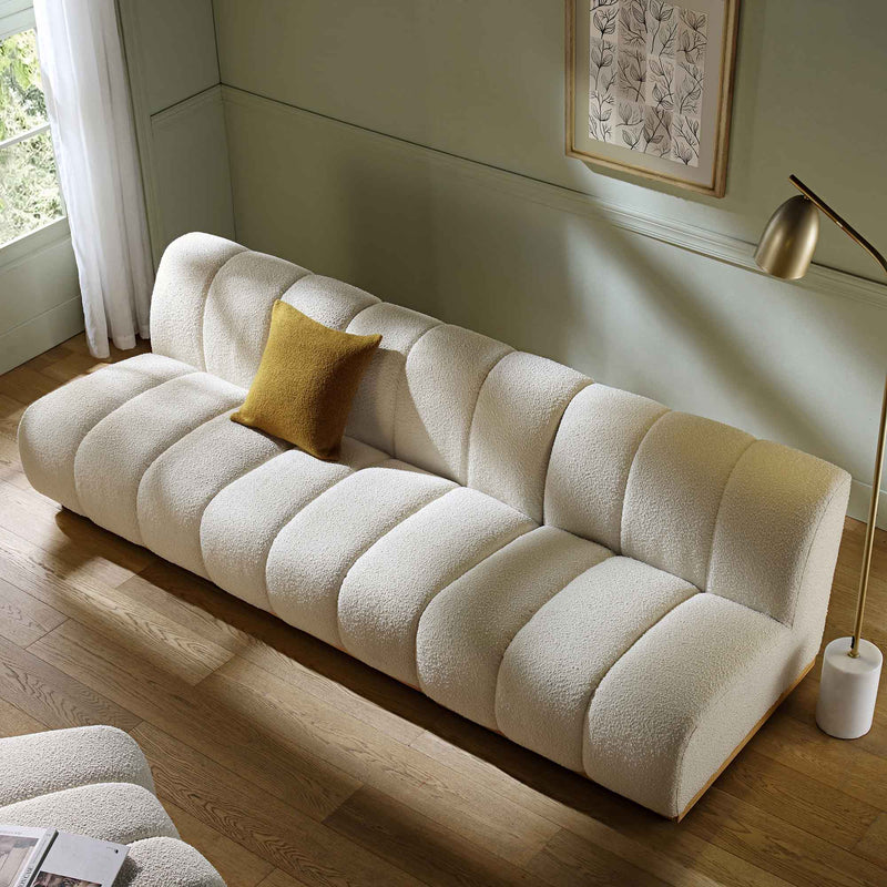 Granvia Ecru Boucle Modular Sofa, 3 - Seater Sofa - daals