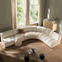 Granvia Ecru Boucle Modular Sofa, 5 - Seater Grand L - Shaped Sofa - daals