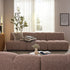 Granvia Musk Blush Boucle Modular Sofa, 3-Seater Sofa