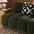 Granvia Moss Green Modular Sofa, 1 - Seater Armless Sofa - daals