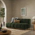 Granvia Moss Green Velvet Modular Sofa, 2 - Seater Sofa - daals