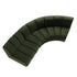 Granvia Moss Green Velvet Modular Sofa, 3 - Seater L - Shaped Sofa - daals