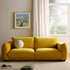 Gianni Three Seater Sofa, Goldenrod Velvet - daals