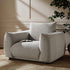 Gianni Armchair, Mist Grey Boucle - daals