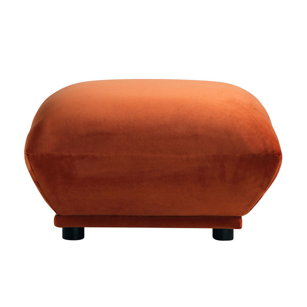 Gianni Pouffe, Rust Velvet - daals