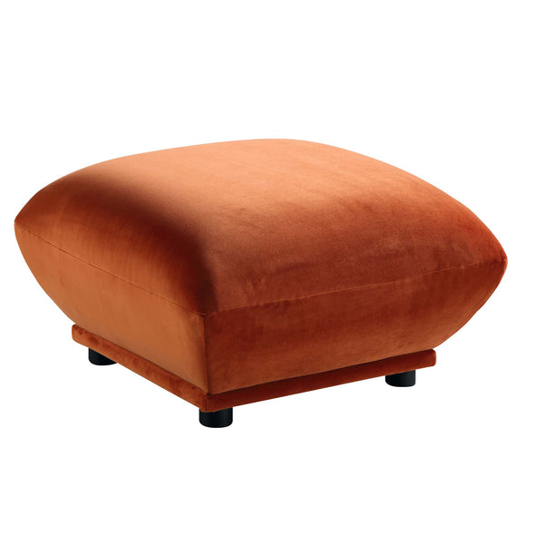 Gianni Pouffe, Rust Velvet - daals