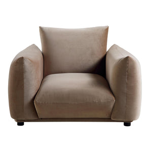 Gianni Armchair, Mink Velvet