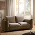 Gianni Two Seater Sofa, Mink Velvet - daals
