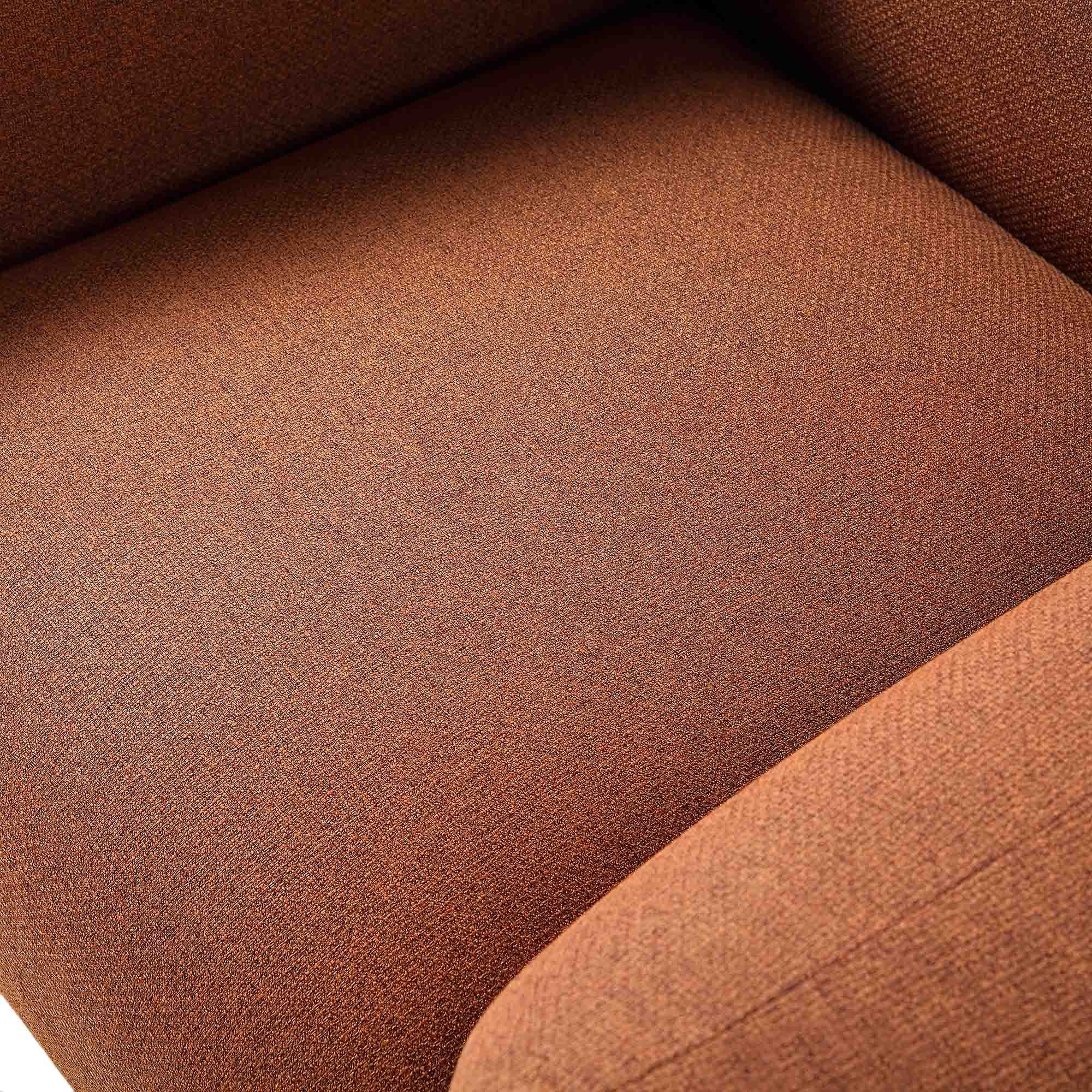 Gianni Armchair, Terracotta Fabric