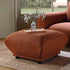 Gianni Pouffe, Terracotta Fabric - daals