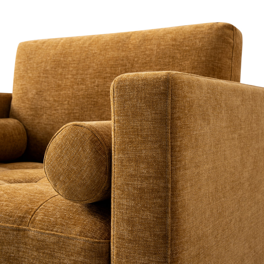 Henrietta Armchair, Spiced Honey Chenille