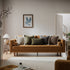 Henrietta Large 3 - Seater Sofa, Spiced Honey Chenille - daals