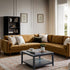 Henrietta 5+Seater Corner Sofa, Spiced Honey Chenille - daals