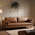 Henrietta Large 3 - Seater Sofa, Tan Faux Suede - daals