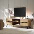 Weston Oak Effect Wide TV Unit - daals