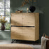 Weston Oak Effect 4 Door Cabinet - daals