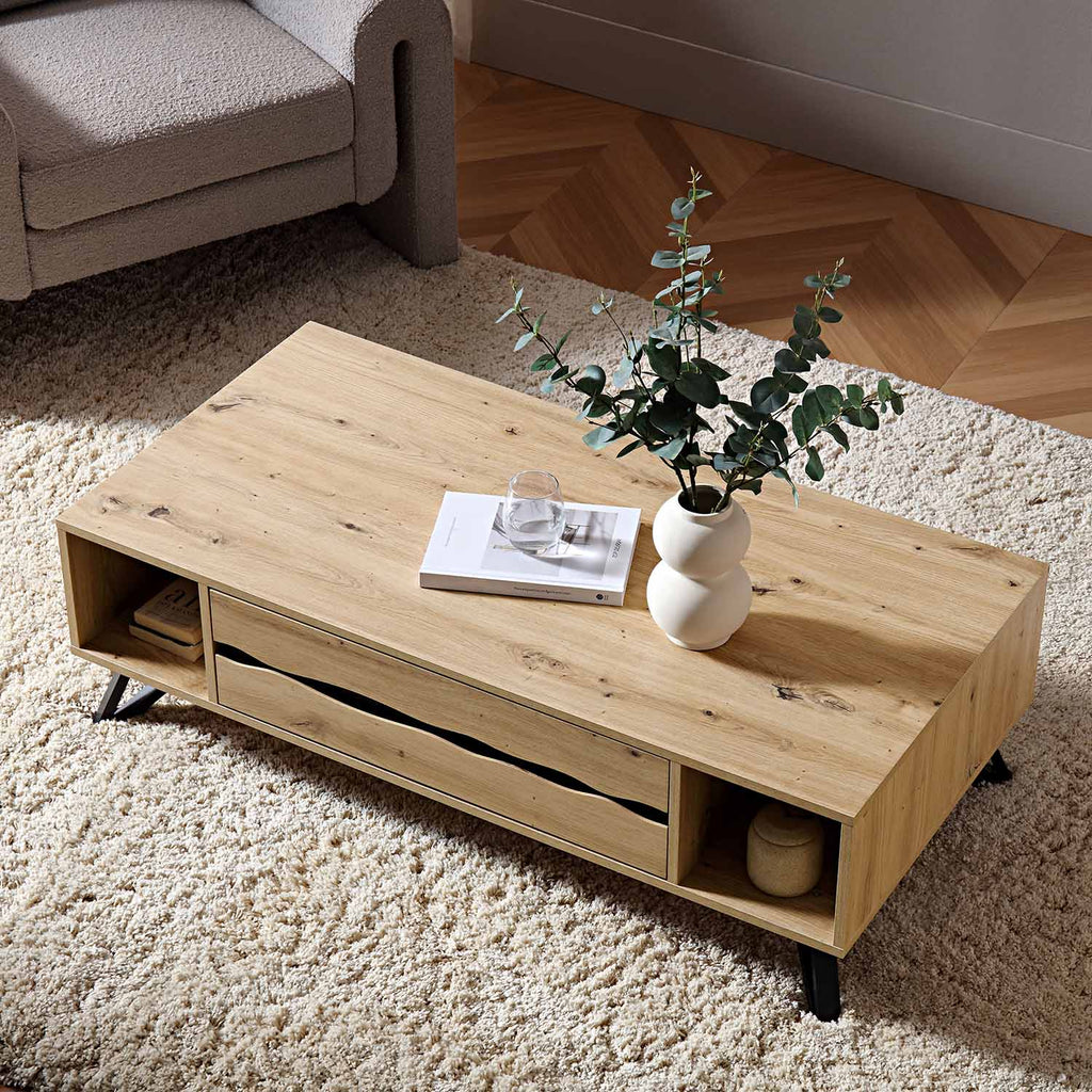 Weston Oak Effect Coffee Table daals